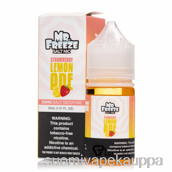 Vape Box Mansikkalimonadi - Herra Pakastesuolat - 30ml 35mg